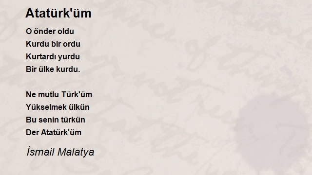İsmail Malatya