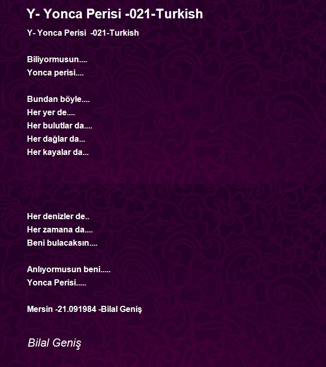 Bilal Geniş