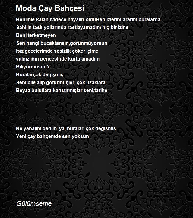 Şair Gülümseme