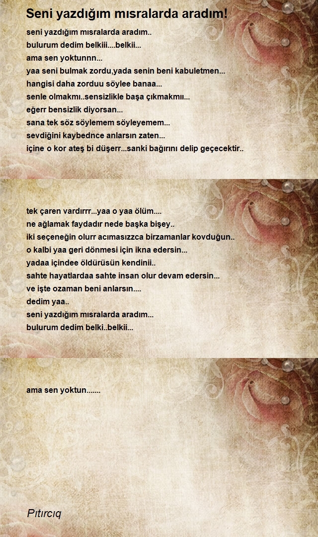 Şair Pıtırcıq