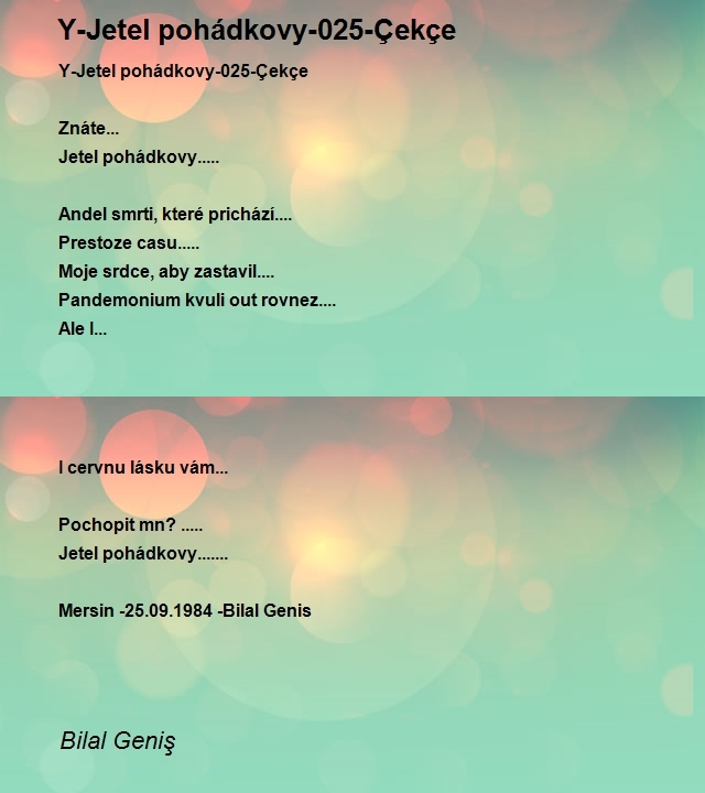 Bilal Geniş