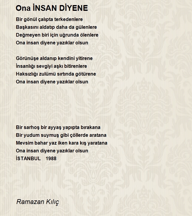 Ramazan Kılıç