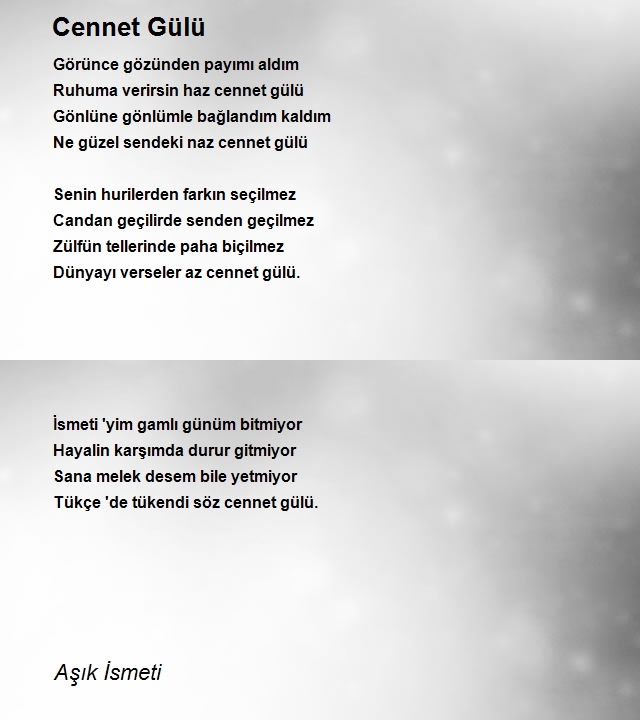 Aşık İsmeti