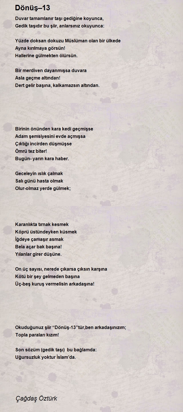 Çağdaş Öztürk