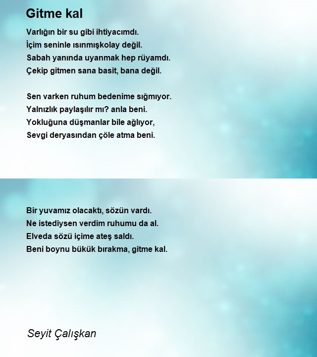 Seyit Çalışkan