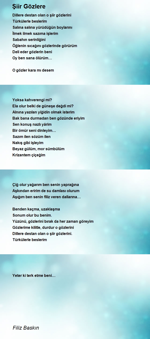 Filiz Baskın