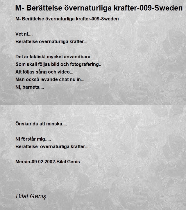 Bilal Geniş