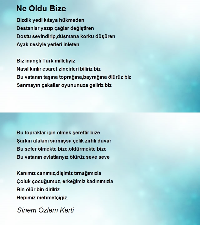 Sinem Özlem Kerti