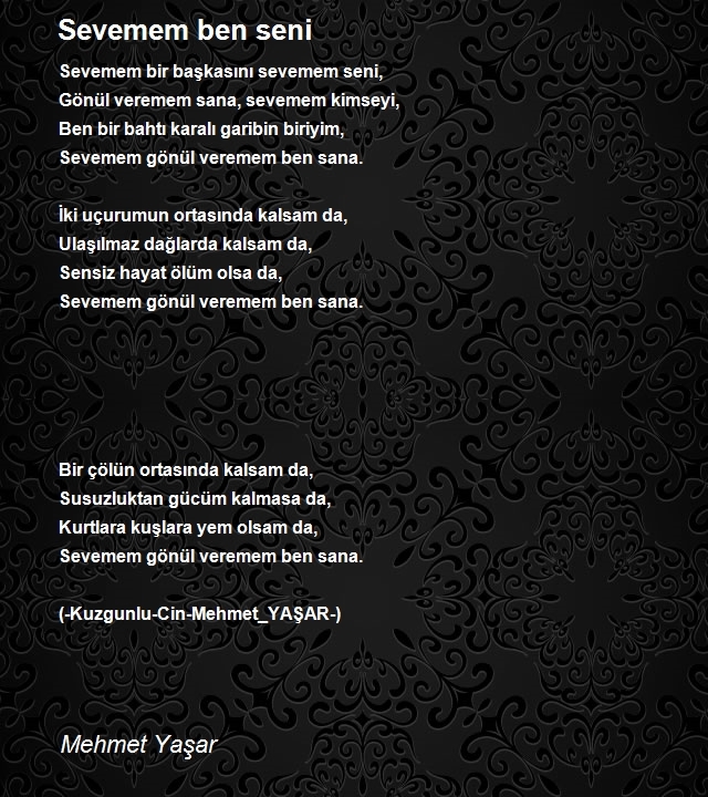 Mehmet Yaşar