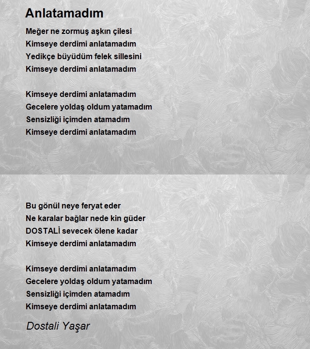Dostali Yaşar