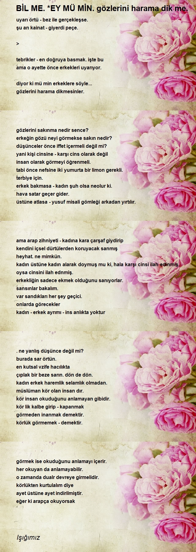 Şair Işığımız