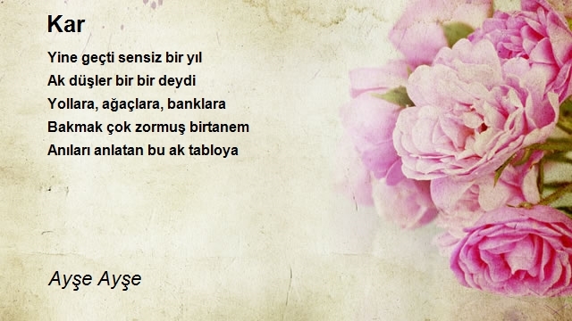 Ayşe Ayşe