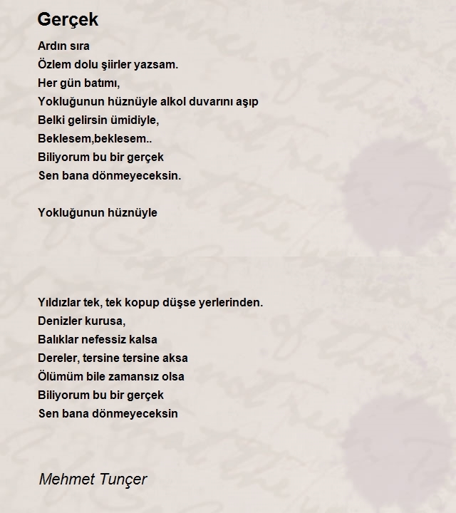 Mehmet Tunçer