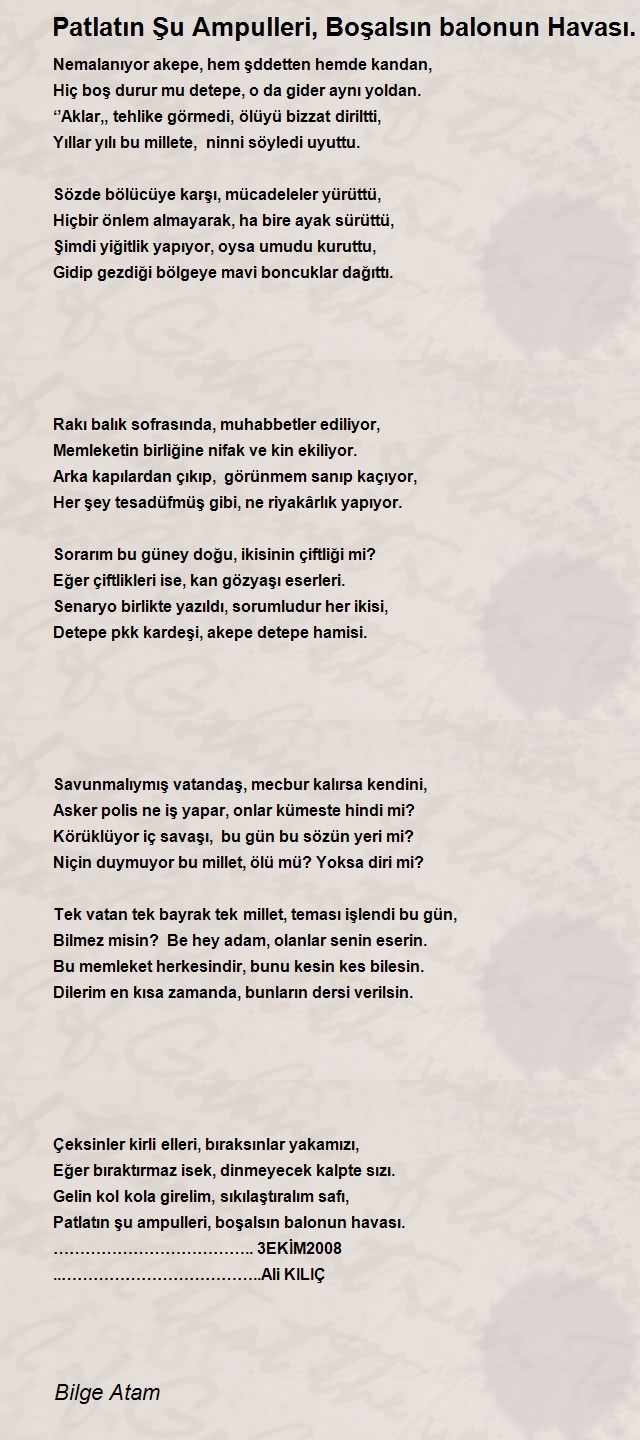Bilge Atam
