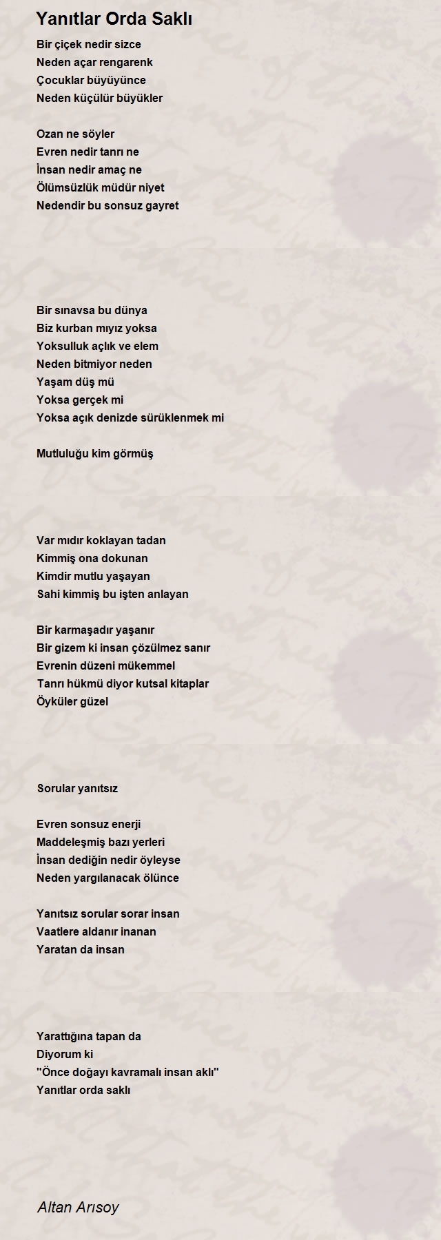 Altan Arısoy