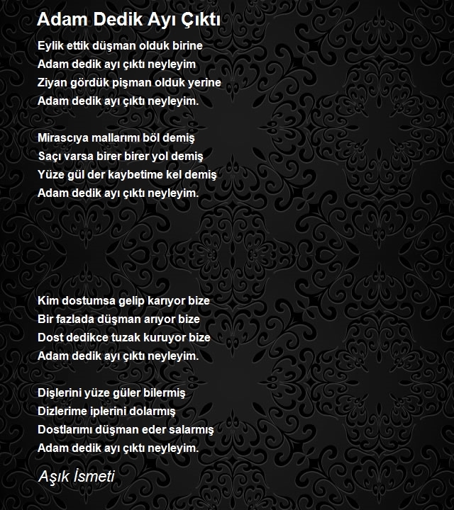 Aşık İsmeti