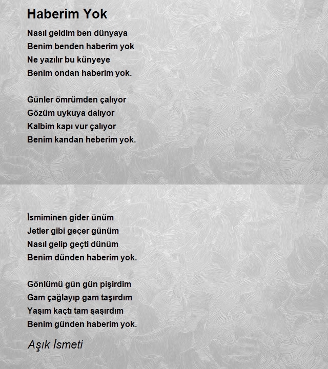Aşık İsmeti