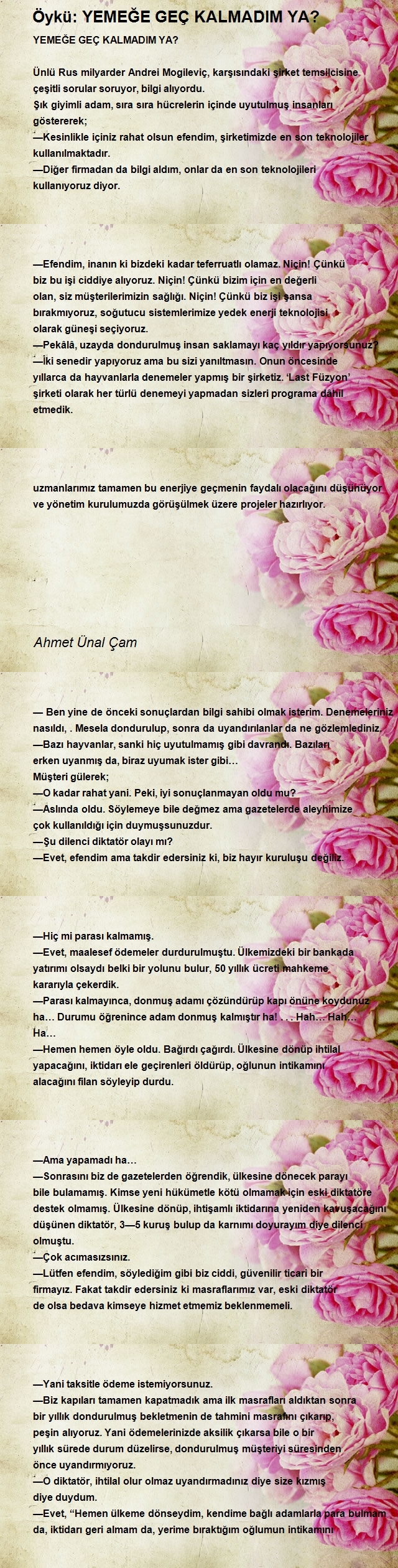 Ahmet Ünal Çam