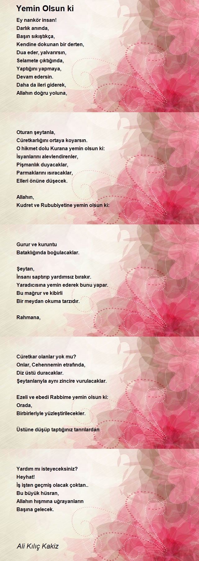 Ali Kılıç Kakiz