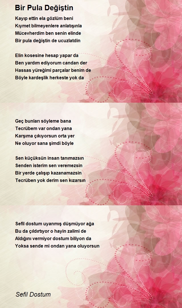 Sefil Dostum