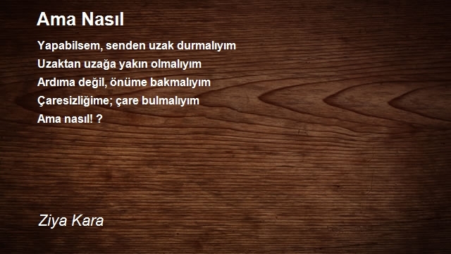 Ziya Kara