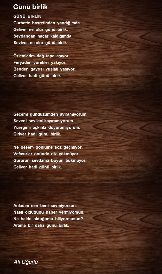 Ali Uğurlu