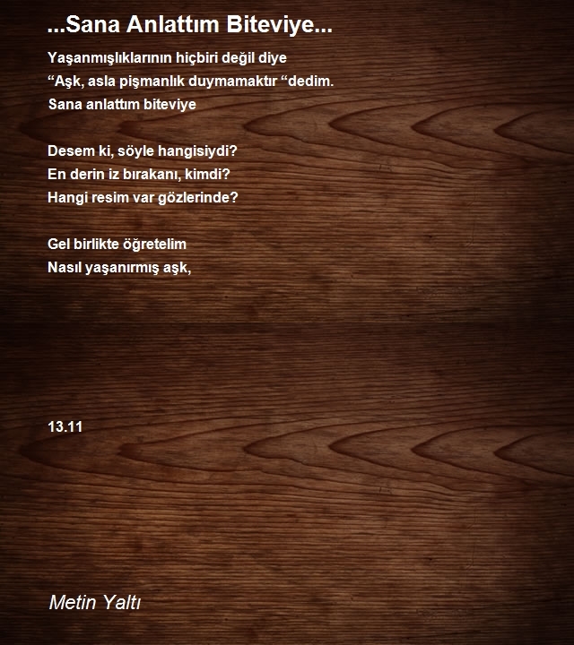 Metin Yaltı