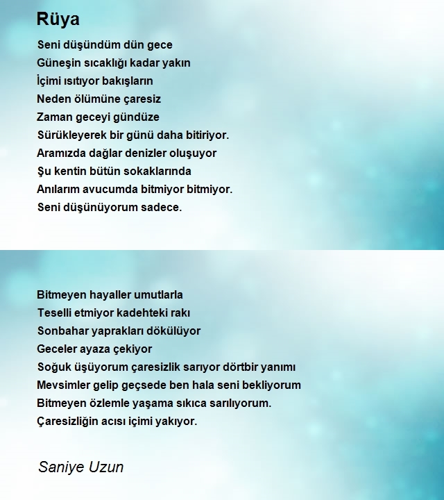 Saniye Uzun