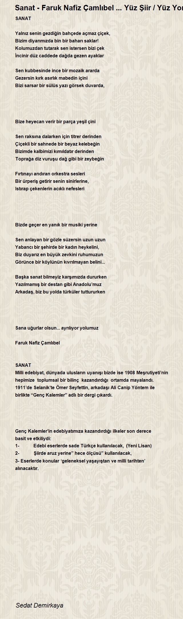 Sedat Demirkaya