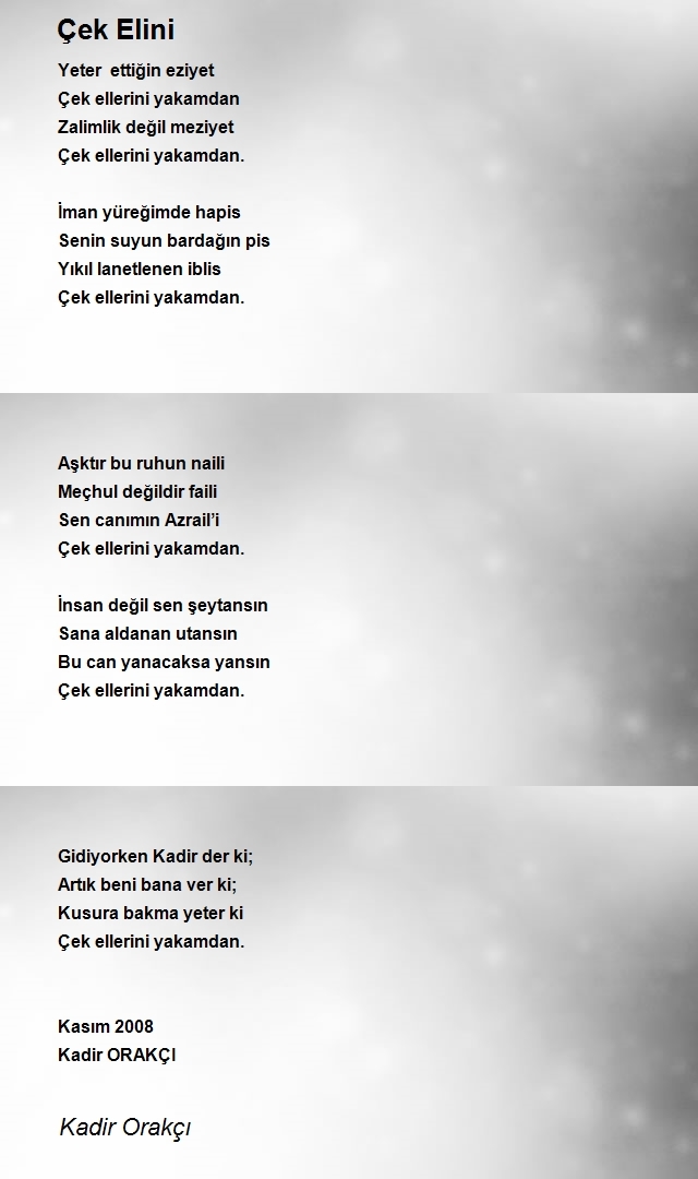 Kadir Orakçı