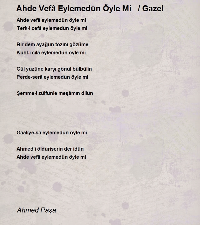 Ahmed Paşa