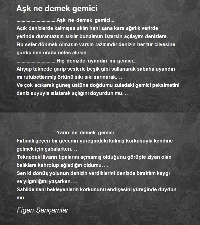 Figen Şençamlar