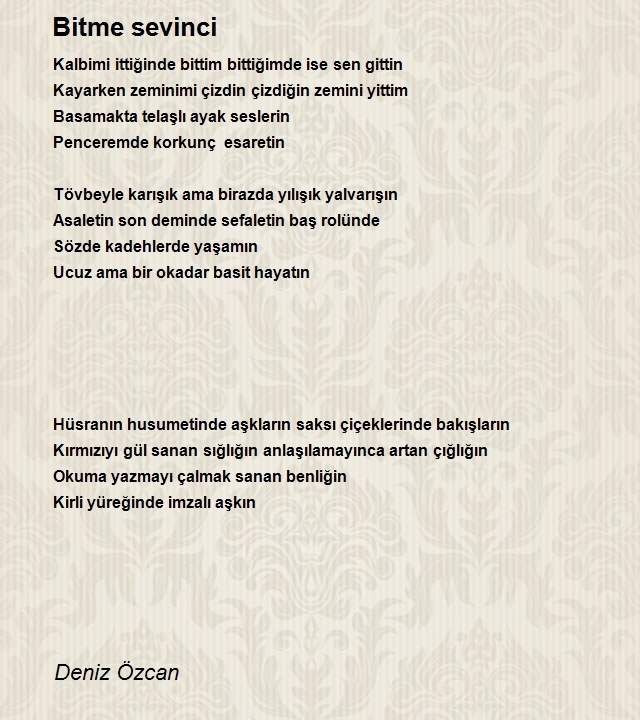 Deniz Özcan