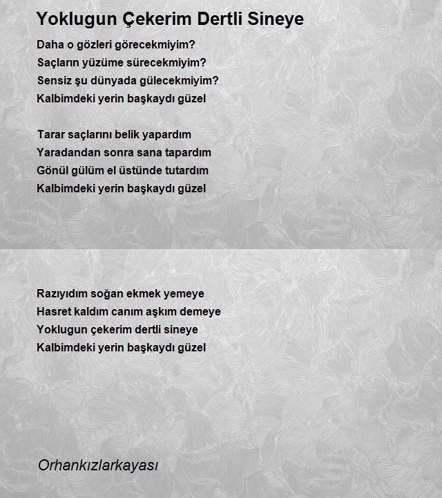 Şair Orhankızlarkayası