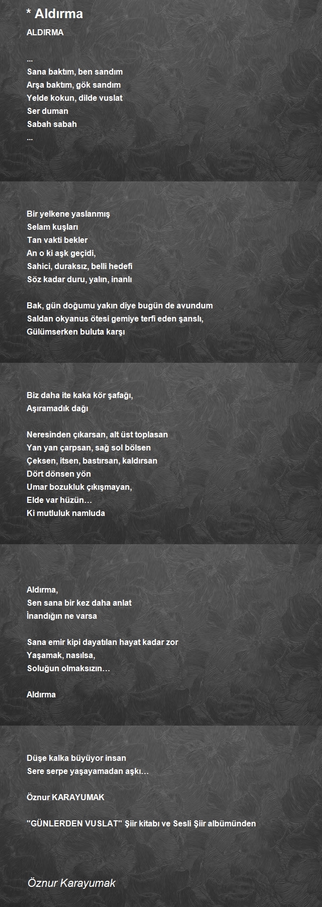 Öznur Karayumak