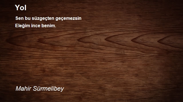 Mahir Sürmelibey