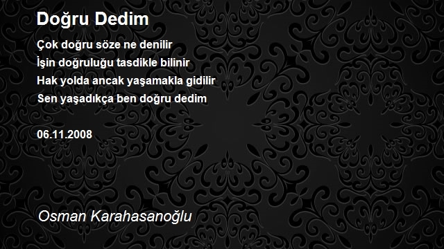 Osman Karahasanoğlu