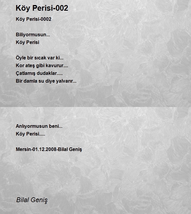 Bilal Geniş