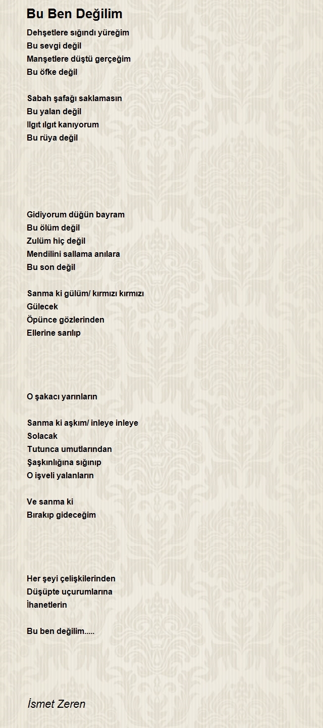 İsmet Zeren