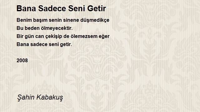 Şahin Kabakuş