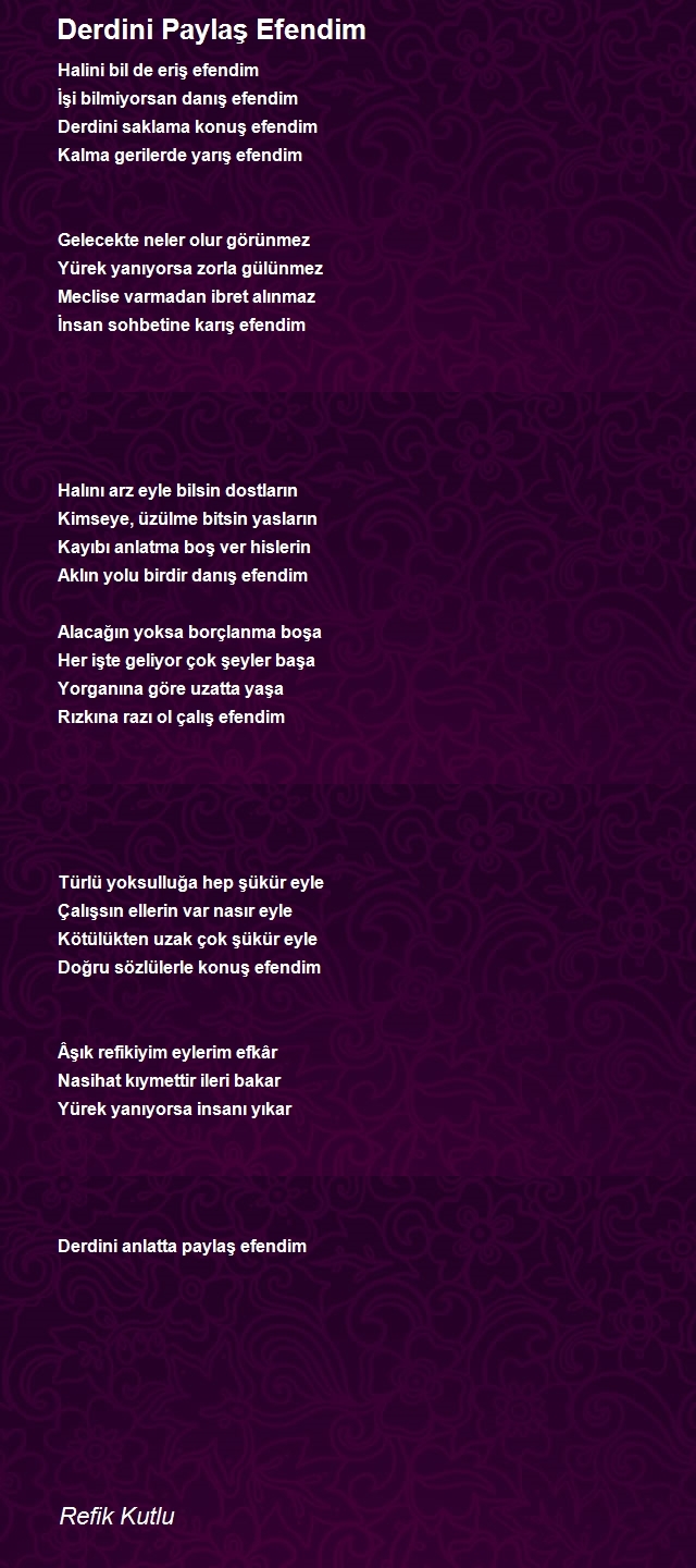 Refik Kutlu Kul Refikî