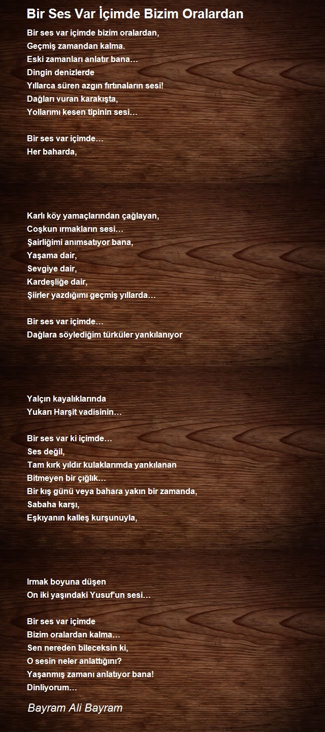 Bayram Ali Bayram