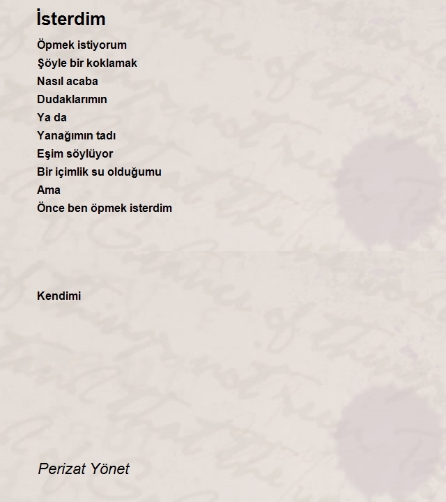 Perizat Yönet