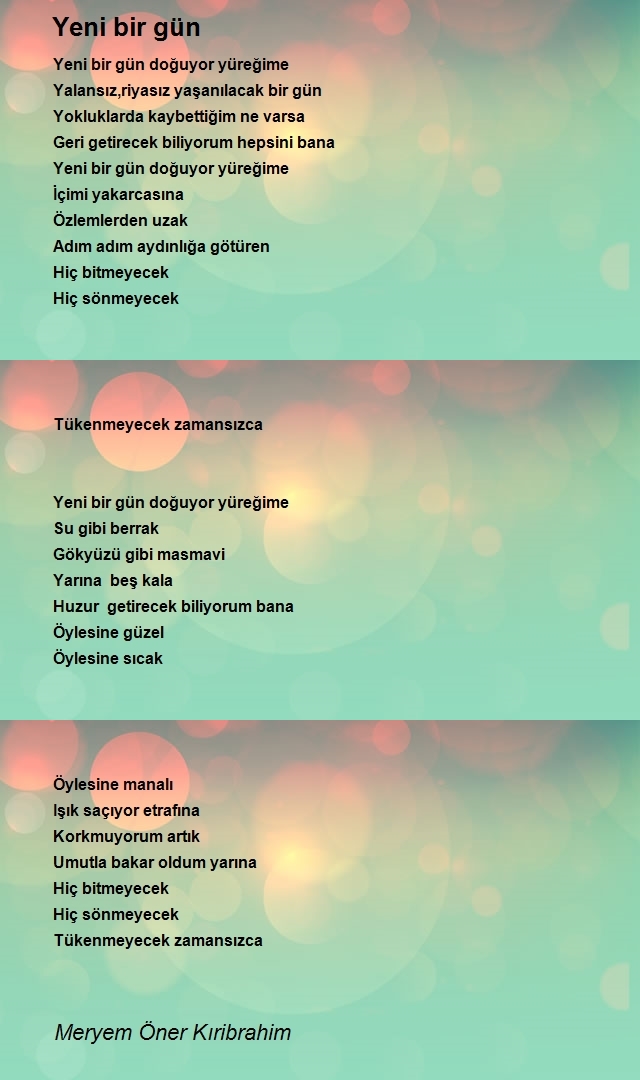 Meryem Öner Kıribrahim