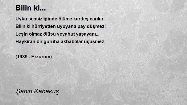 Şahin Kabakuş