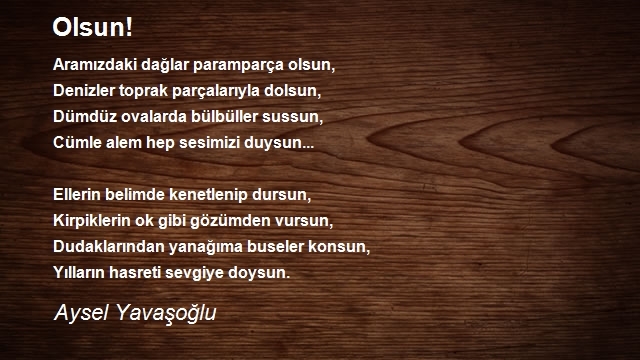 Aysel Yavaşoğlu