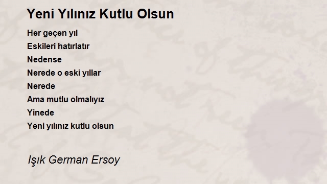 Işık German Ersoy