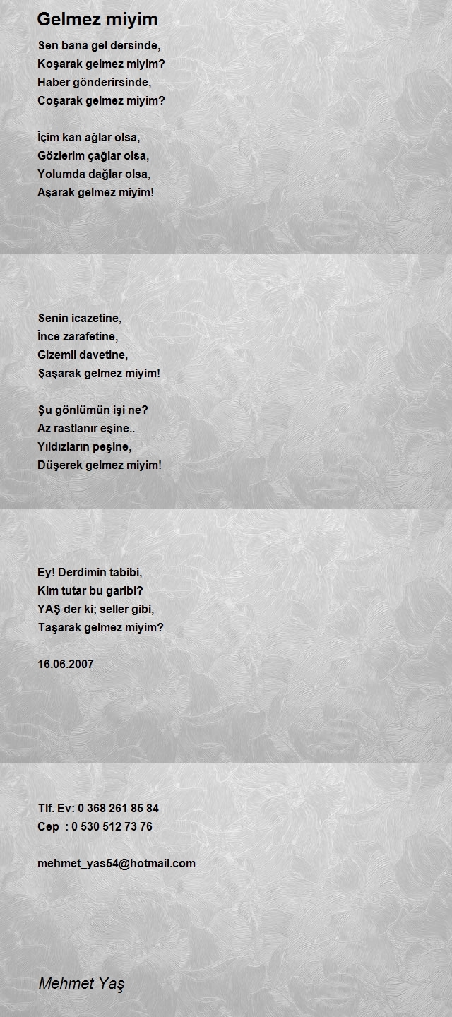 Mehmet Yaş