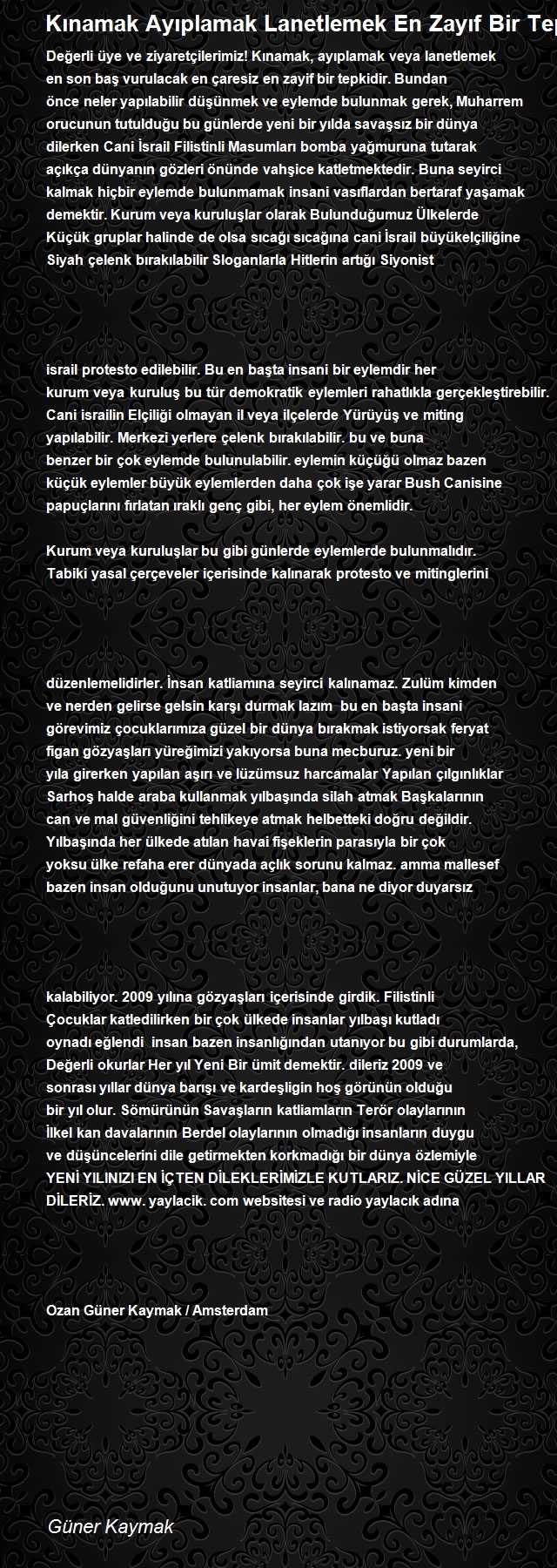 Güner Kaymak