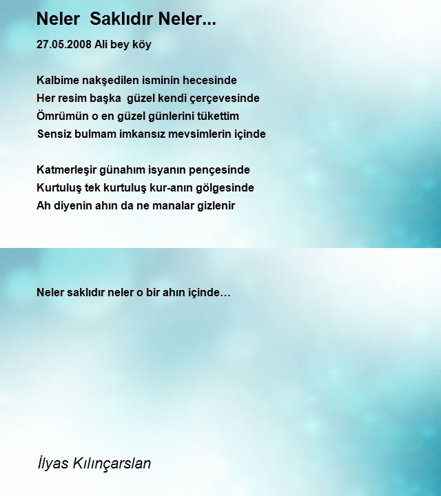 İlyas Kılınçarslan
